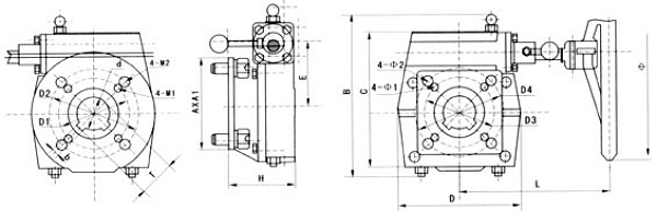 手轮机构结构图