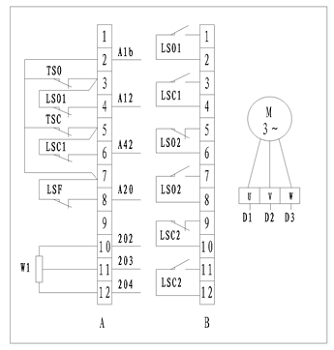 Z型多回转电动执行器接线图