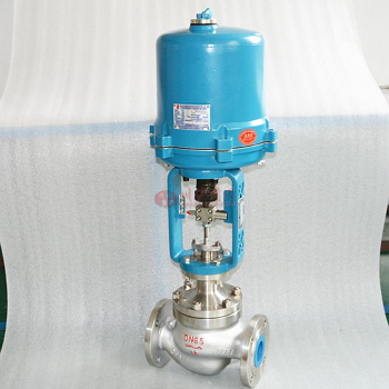 电动套筒调节阀图片